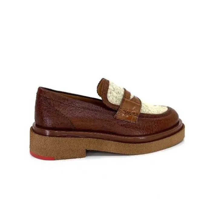 Pertini 32416 D 10 Cuir Marron*Femme Mocassins