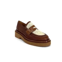 Pertini 32416 D 10 Cuir Marron*Femme Mocassins