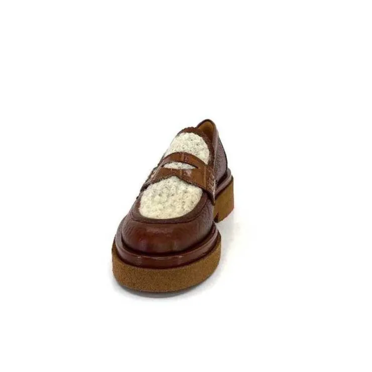 Pertini 32416 D 10 Cuir Marron*Femme Mocassins