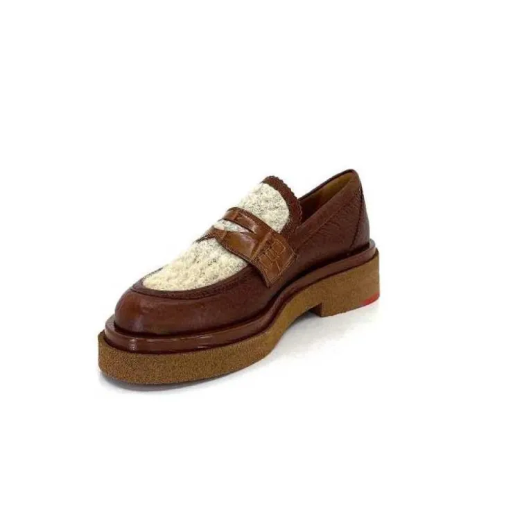Pertini 32416 D 10 Cuir Marron*Femme Mocassins