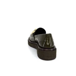 Pertini 32420 D4 Cuir Glace Kaki*Femme Mocassins