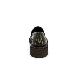 Pertini 32420 D4 Cuir Glace Kaki*Femme Mocassins
