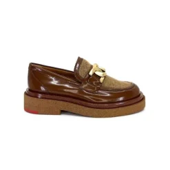 Pertini 32415 D1 Cuir Glace Marron*Femme Mocassins