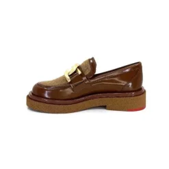 Pertini 32415 D1 Cuir Glace Marron*Femme Mocassins