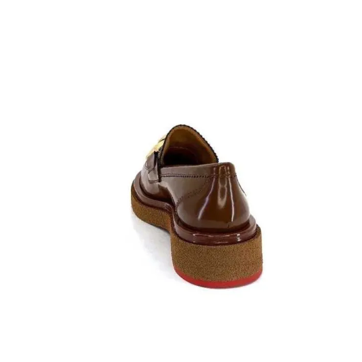 Pertini 32415 D1 Cuir Glace Marron*Femme Mocassins