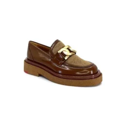 Pertini 32415 D1 Cuir Glace Marron*Femme Mocassins