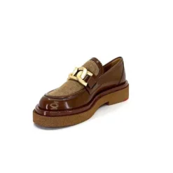 Pertini 32415 D1 Cuir Glace Marron*Femme Mocassins