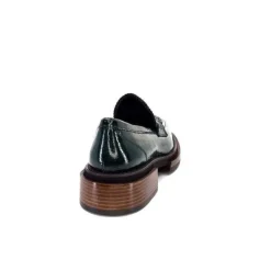 Pertini 32416 D8 Cuir Vernis Vert*Femme Mocassins
