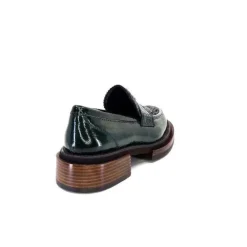 Pertini 32416 D8 Cuir Vernis Vert*Femme Mocassins