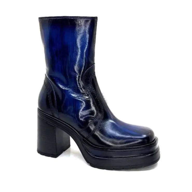 Pons Quintana 10580 Cuir Bleu*Femme Bottines