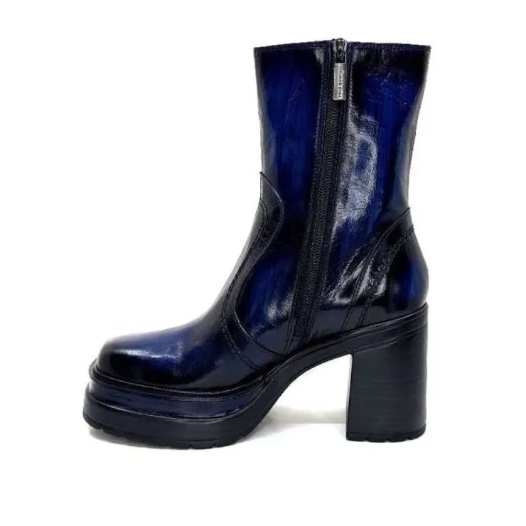 Pons Quintana 10580 Cuir Bleu*Femme Bottines
