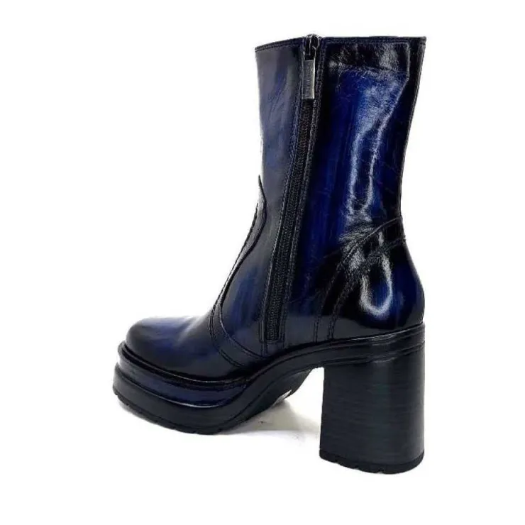 Pons Quintana 10580 Cuir Bleu*Femme Bottines