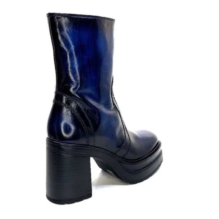 Pons Quintana 10580 Cuir Bleu*Femme Bottines