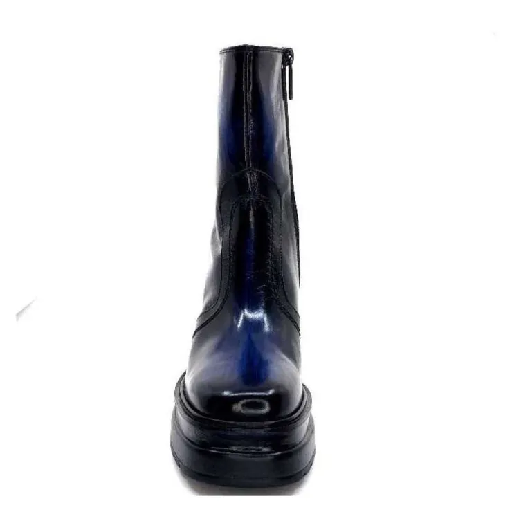 Pons Quintana 10580 Cuir Bleu*Femme Bottines