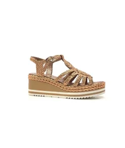 Pons Quintana 10434 Cuir Metal Bronze*Femme Sandales