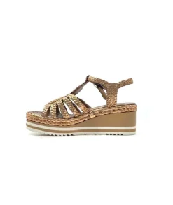 Pons Quintana 10434 Cuir Metal Bronze*Femme Sandales
