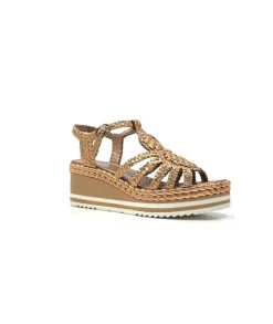Pons Quintana 10434 Cuir Metal Bronze*Femme Sandales