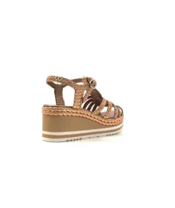Pons Quintana 10434 Cuir Metal Bronze*Femme Sandales