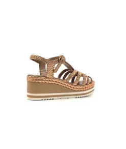 Pons Quintana 10434 Cuir Metal Bronze*Femme Sandales