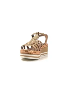 Pons Quintana 10434 Cuir Metal Bronze*Femme Sandales