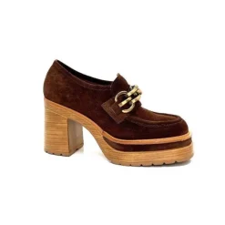 Pons Quintana 10575 Daim Marron*Femme Mocassins