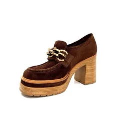 Pons Quintana 10575 Daim Marron*Femme Mocassins