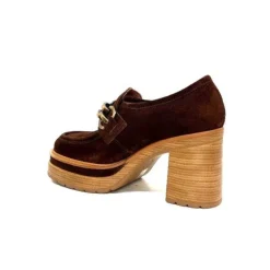 Pons Quintana 10575 Daim Marron*Femme Mocassins