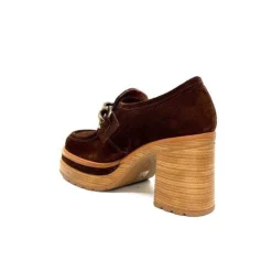 Pons Quintana 10575 Daim Marron*Femme Mocassins