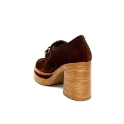 Pons Quintana 10575 Daim Marron*Femme Mocassins