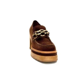 Pons Quintana 10575 Daim Marron*Femme Mocassins