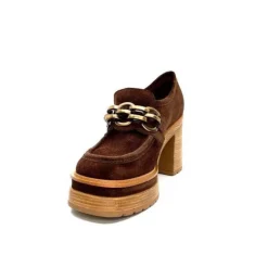 Pons Quintana 10575 Daim Marron*Femme Mocassins