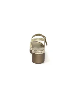 Pons Quintana 10329 Ibiza Metal Platino*Femme Plateformes