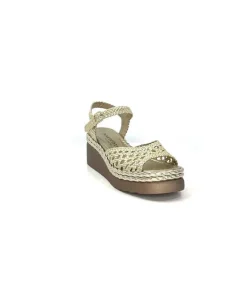 Pons Quintana 10329 Ibiza Metal Platino*Femme Plateformes