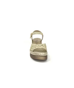 Pons Quintana 10329 Ibiza Metal Platino*Femme Plateformes
