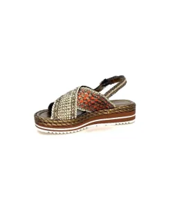 Pons Quintana 10265 Milan Cuir Metal Bronze*Femme Plateformes