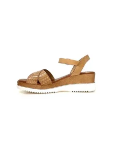 Porronet Fi 2853 Cuir Marron Naturel*Femme Plateformes