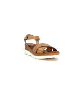 Porronet Fi 2853 Cuir Marron Naturel*Femme Plateformes