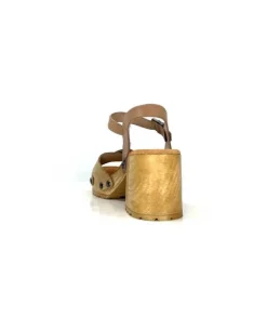 Porronet Fi 2881 Cuir Taupe Arena*Femme Plateformes