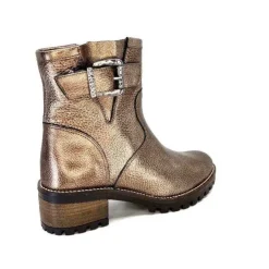 qootum- modascoop Qootum 14130 Cuir Bronze*Femme Bottines