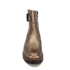 qootum- modascoop Qootum 14130 Cuir Bronze*Femme Bottines