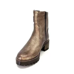 qootum- modascoop Qootum 14130 Cuir Bronze*Femme Bottines