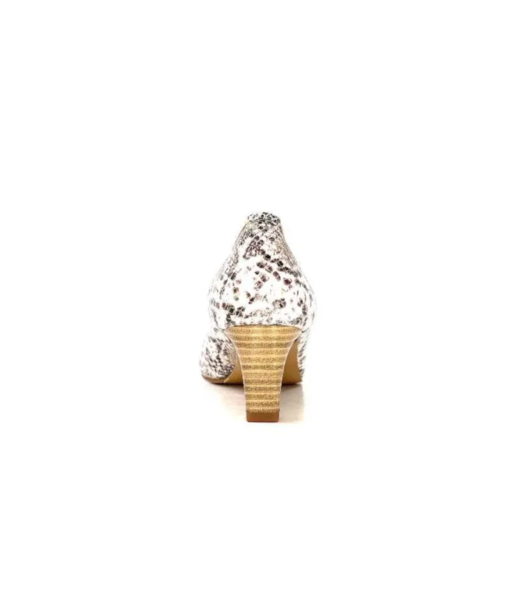 qootum- modascoop Qootum 13920 Cuir Platina*Femme Escarpins