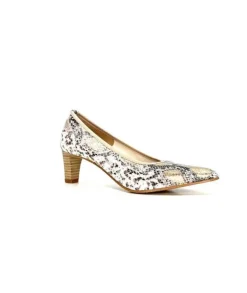 qootum- modascoop Qootum 13920 Cuir Platina*Femme Escarpins