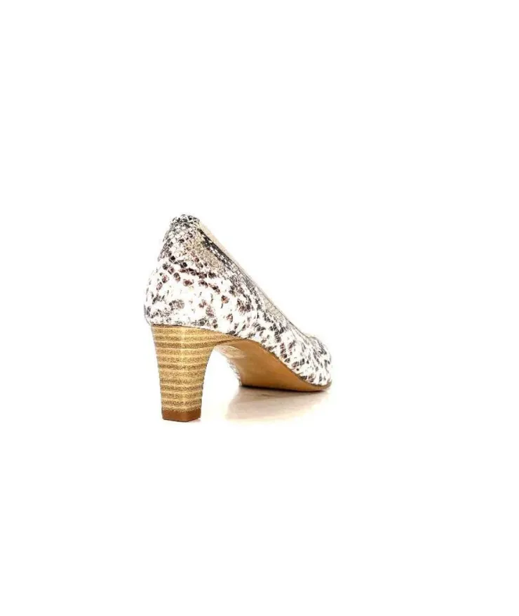 qootum- modascoop Qootum 13920 Cuir Platina*Femme Escarpins