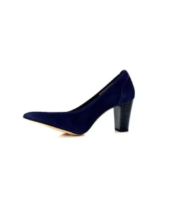 qootum- modascoop Qootum 13500 Daim Marine*Femme Escarpins