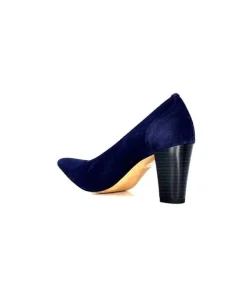 qootum- modascoop Qootum 13500 Daim Marine*Femme Escarpins