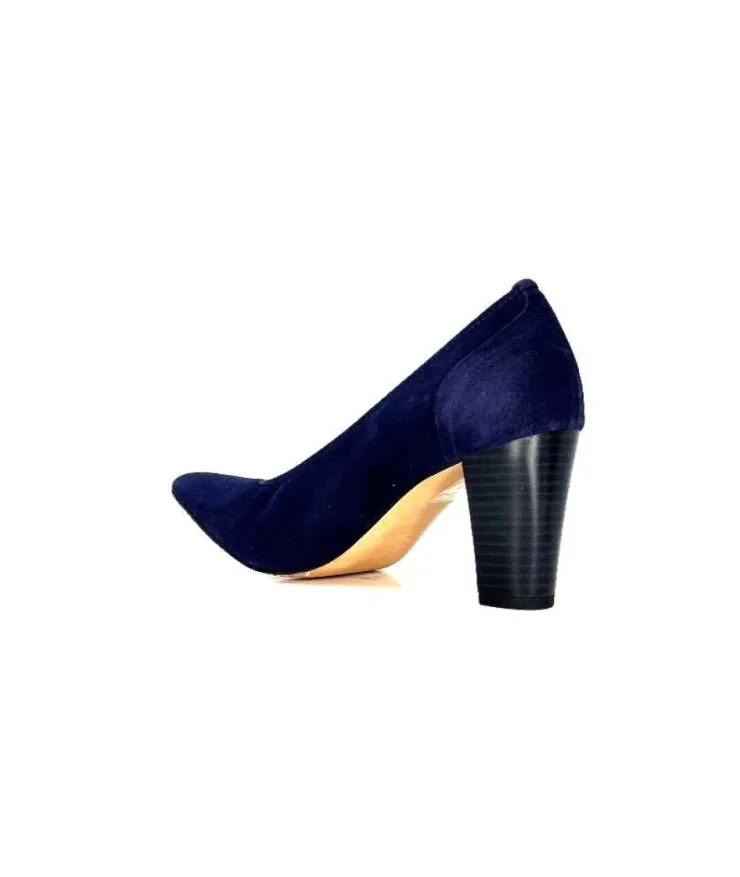 qootum- modascoop Qootum 13500 Daim Marine*Femme Escarpins