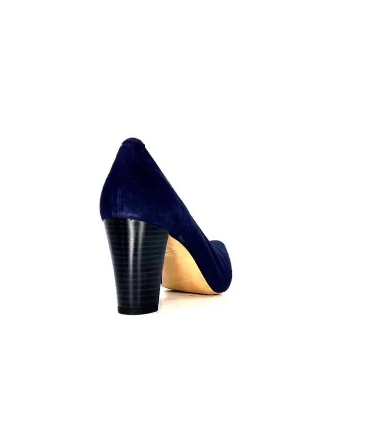 qootum- modascoop Qootum 13500 Daim Marine*Femme Escarpins