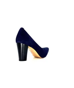 qootum- modascoop Qootum 13500 Daim Marine*Femme Escarpins