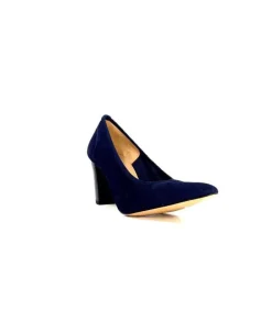 qootum- modascoop Qootum 13500 Daim Marine*Femme Escarpins